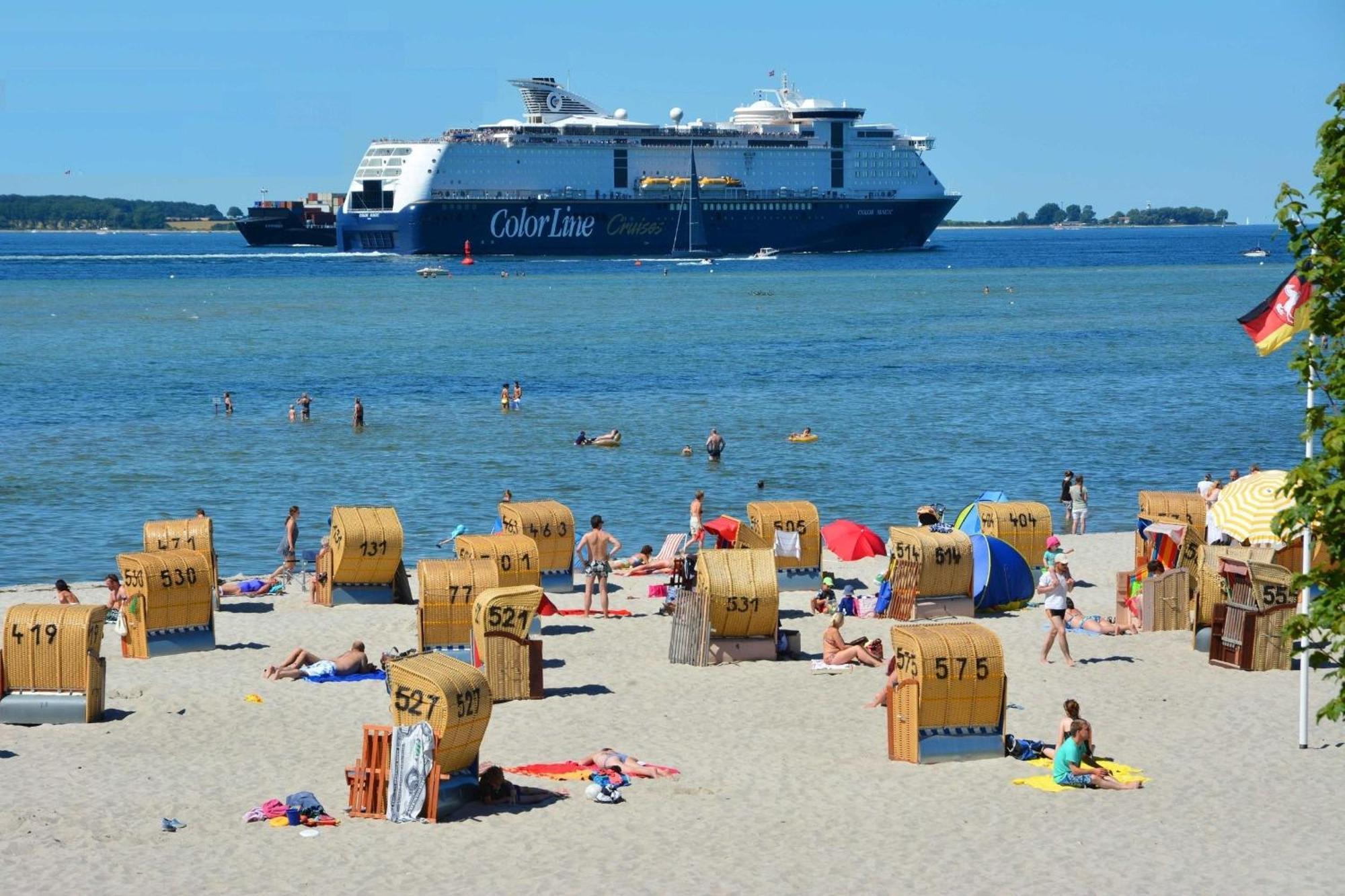 Haus Panorama Laboe Nr 21 아파트 외부 사진